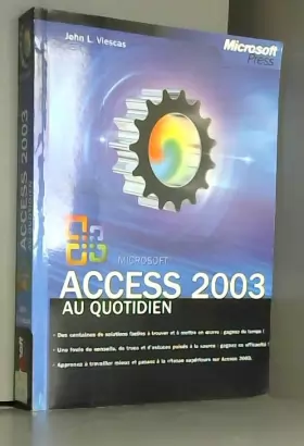 Couverture du produit · Access 2003 au quotidien