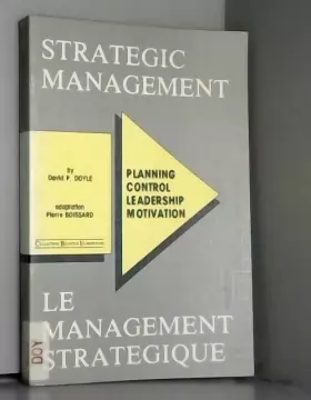 Couverture du produit · Le Management stratégique (adaptation française)
