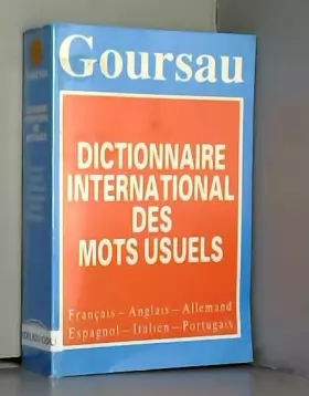 Couverture du produit · Dictionnaire international des mots usuels: Français/anglais/allemand/espagnol/italien/portugais