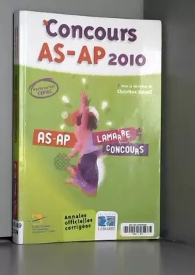 Couverture du produit · Concours AS-AP 2010