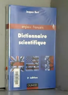 Couverture du produit · Dictionnaire scientifique Anglais-Français