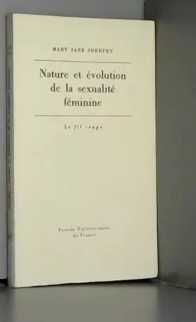 Couverture du produit · Nature et evolution de la sexualite