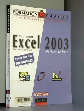 Couverture du produit · Excel 2003 : Notions de base