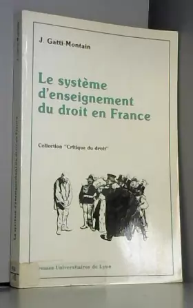 Couverture du produit · Le Système d'enseignement du droit en France
