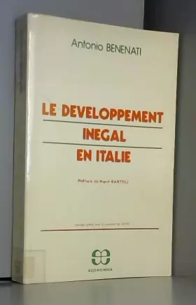 Couverture du produit · Le développement inégal en Italie