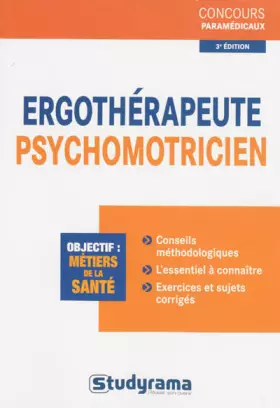 Couverture du produit · Ergothérapeute-psychomotricien