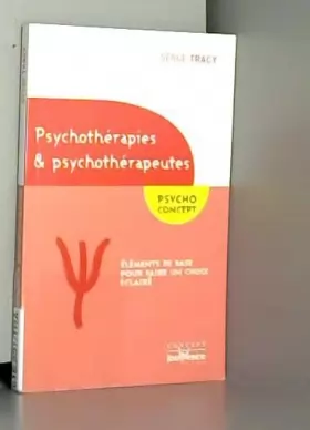 Couverture du produit · Psychothérapies et psychothérapeutes