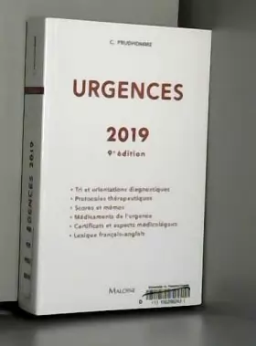 Couverture du produit · Urgences 2019