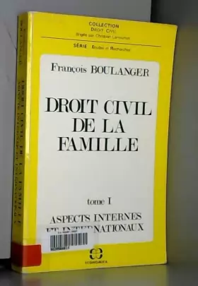 Couverture du produit · Droit civil de la famille