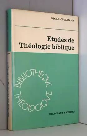 Couverture du produit · Études de théologie biblique