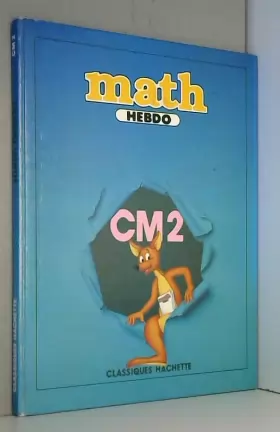 Couverture du produit · MATH-HEBDO CM2