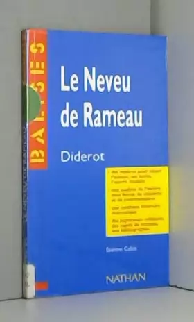 Couverture du produit · "Le neveu de Rameau", Diderot: Des repères pour situer l'auteur...