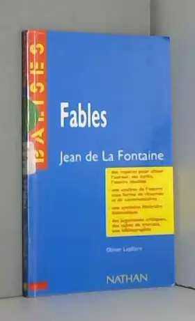 Couverture du produit · "Fables", La Fontaine : Des repères pour situer l'auteur, ses écrits, l'oeuvre étudiée...