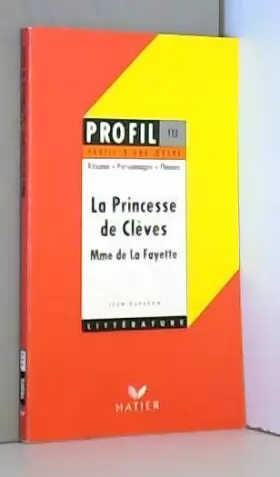 Couverture du produit · La princesse de Clèves - Madame de La Fayette