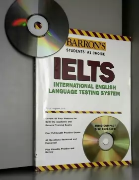 Couverture du produit · Barron's IELTS with Audio CD: International English Language Testing System