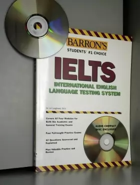 Couverture du produit · Barron's IELTS with Audio CD: International English Language Testing System