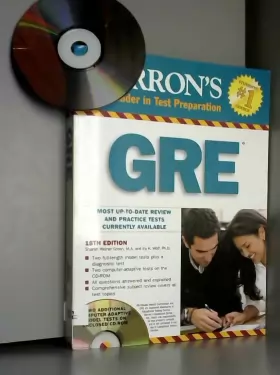 Couverture du produit · Barron's GRE with CD-ROM