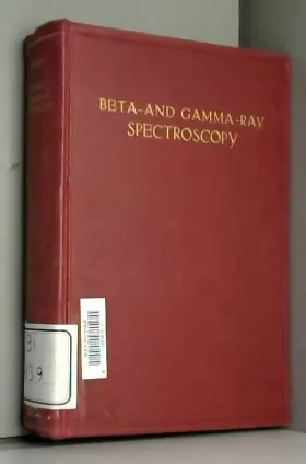Couverture du produit · Beta- and Gamma-Ray Spectroscopy