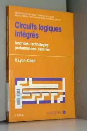 Couverture du produit · Circuits logiques intégrés