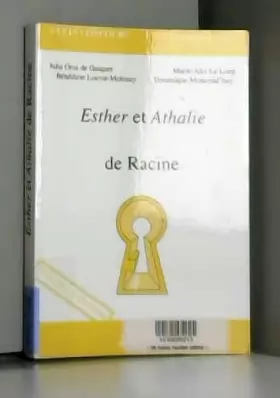 Couverture du produit · Esther et Athalie de Racine