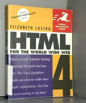 Couverture du produit · HTML 4 for the World Wide Web: VQS