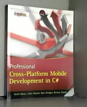Couverture du produit · Professional Cross–Platform Mobile Development in C