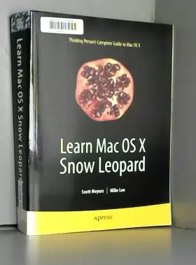 Couverture du produit · Learn Mac OS X Snow Leopard