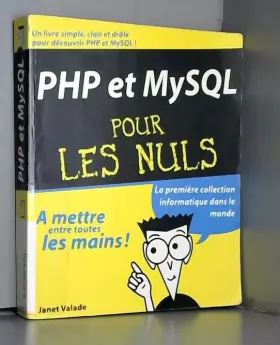 Couverture du produit · PHP et MySQL