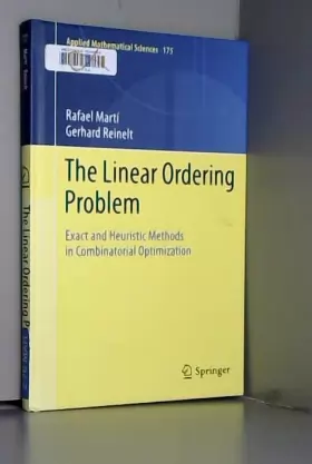 Couverture du produit · The Linear Ordering Problem: Exact and Heuristic Methods in Combinatorial Optimization