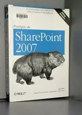Couverture du produit · Pratique de SharePoint 2007