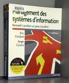 Couverture du produit · Management des systèmes d'information 11e édition + eText
