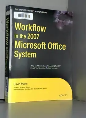 Couverture du produit · Workflow in the 2007 Microsoft Office System