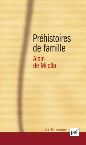 Couverture du produit · Préhistoire des familles