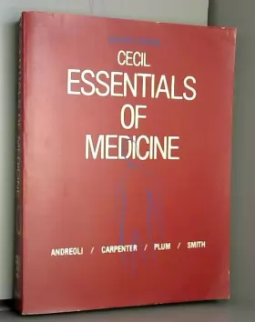 Couverture du produit · Cecil Essentials of Medicine