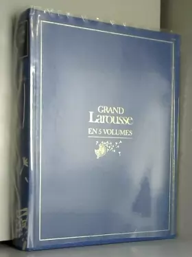 Couverture du produit · Grand Larousse en 5 volumes. tome 1. a. chondrichtyen