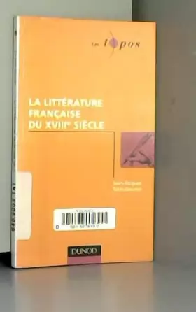 Couverture du produit · La littérature française du XVIIIe siècle