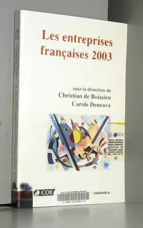 Couverture du produit · Les entreprises françaises 2003