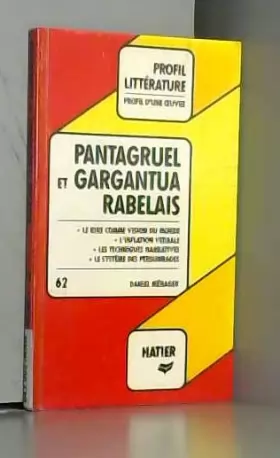 Couverture du produit · Pantagruel et Gargantua de Rabelais.
