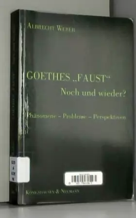 Couverture du produit · Goethes