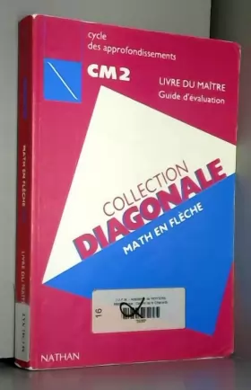 Couverture du produit · Diagonale, CM2. Guide du maître, édition 1992-1993