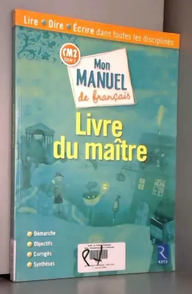 Couverture du produit · MON MANUEL FRANCAIS CM2 MAITRE