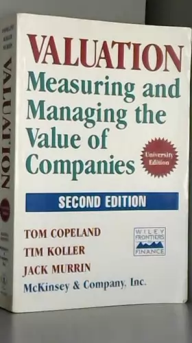 Couverture du produit · Valuation: Measuring and Managing the Value of Companies