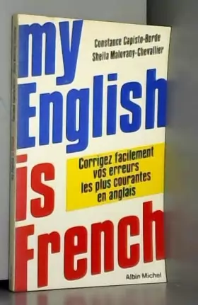 Couverture du produit · My english is french