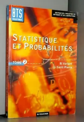 Couverture du produit · Statistique et probabilités : BTS tertiaires, comptabilité et gestion, BTS Informatique de gestion, 2e année (Ouvrage)