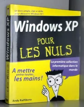 Couverture du produit · Windows XP pour les nuls