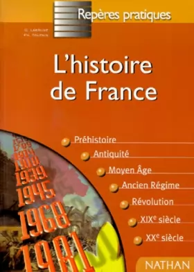 Couverture du produit · L'HISTOIRE DE FRANCE