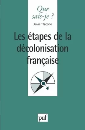 Couverture du produit · Les étapes de la décolonisation française