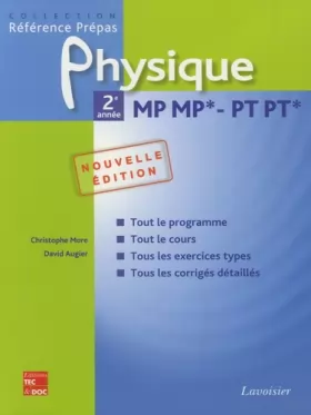 Couverture du produit · Physique MP MP* - PT PT* 2e année