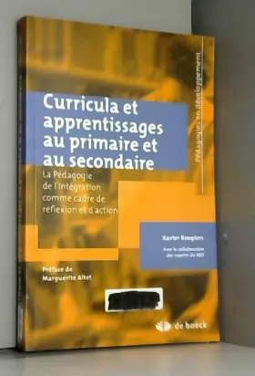 Couverture du produit · Curricula et apprentissages au primaire et au secondaire (2011)