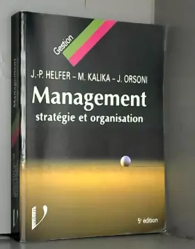 Couverture du produit · Management : Stratégie et Organisation